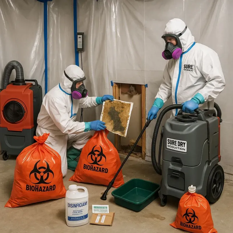 Contaminated Water Handling Protocols process in Moore County, NC