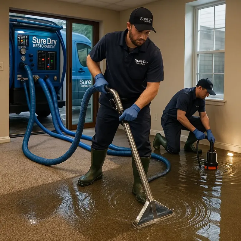 Water Extraction and Removal process in Moore County, NC